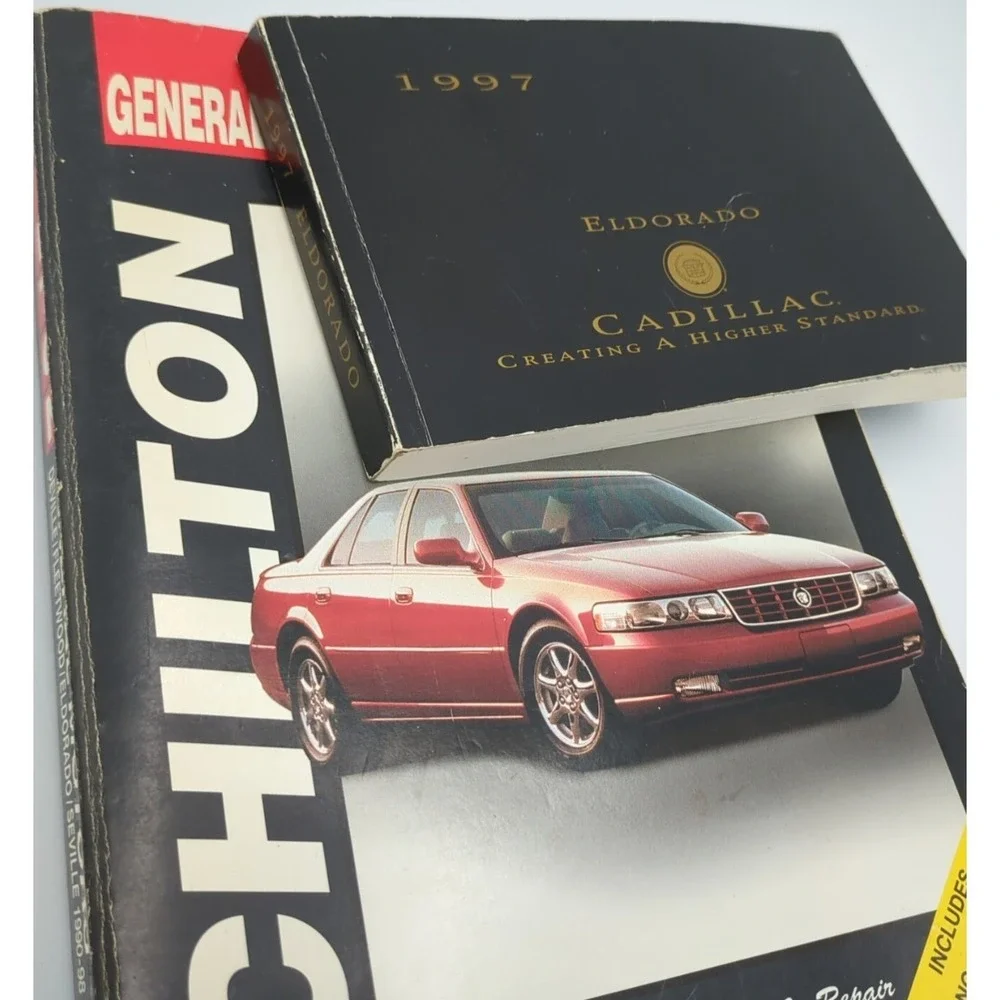 Cadillac 1997 Eldorado Chilton's Manual & 97 Eldorado OEM Original Owner Manual